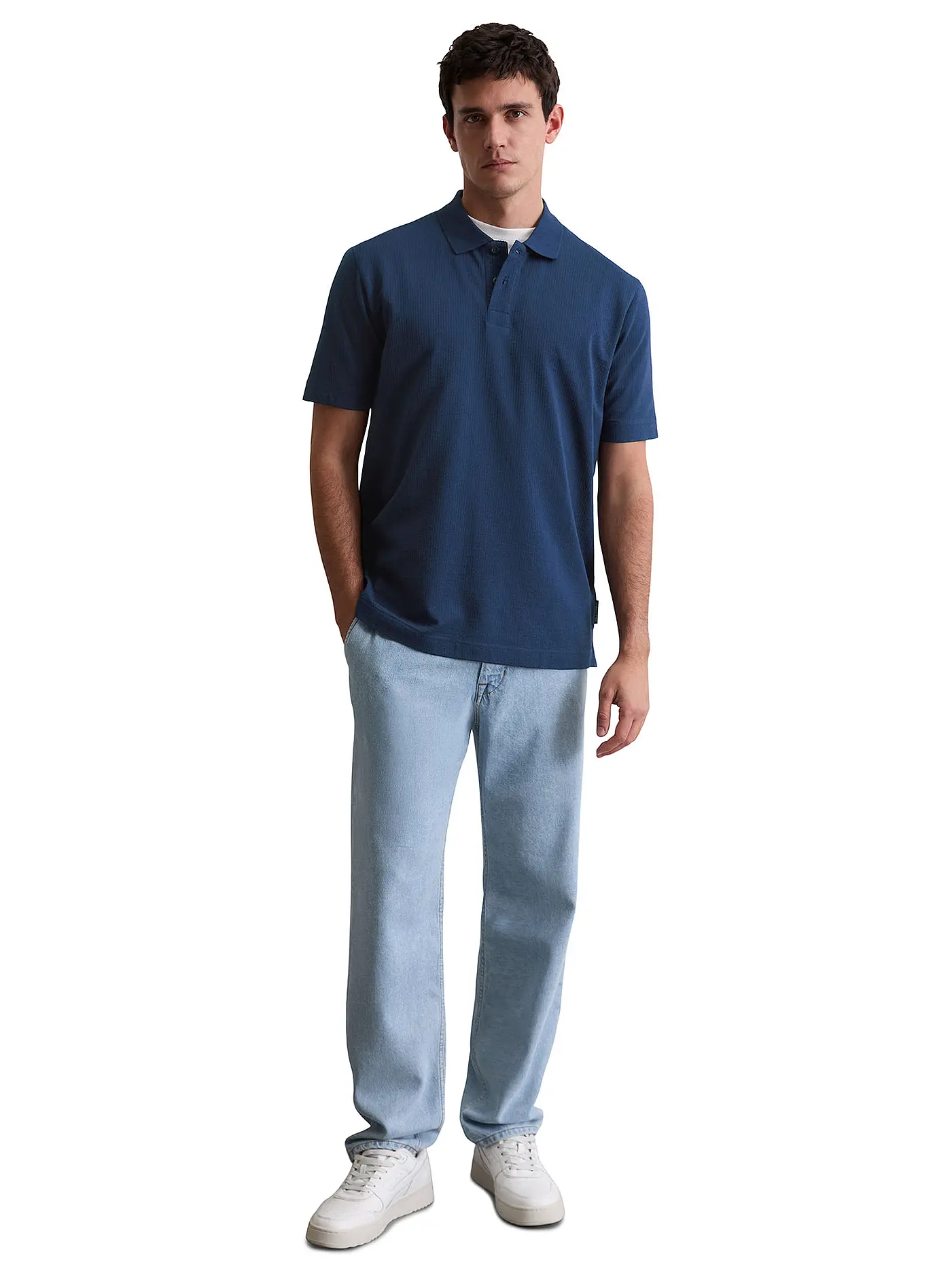 MARC O'POLO | Poloshirt | blau